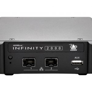 Adder ALIF2124T-US Dual Head Digital Video/Audio and USB2.0 over 1GbE IP Network KVM Extender/US