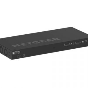 Adder AVM-C12-US 12-Port Matrix Switcher / 10 CATx Ports / 2 SFP / 1GbE / PoE 125W