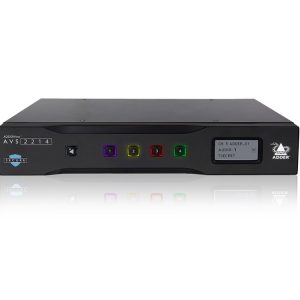 Adder AVS-2214 ADDERView Secure 4 Port DVI Dual Head Switch