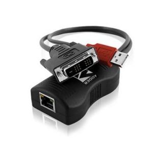 Adder ALDV120P Line powered DVI digital video extender over a single cable