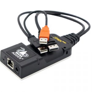 Adder IPEPSMINI-DP DisplayPort KVM over IP / USB Emulation / 1920x1200 / AES 128-256 / RSA 2048