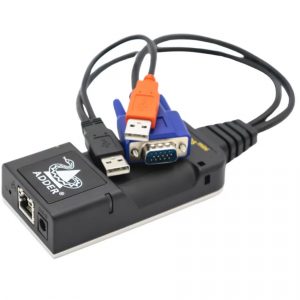 Adder IPEPSMINI-VGA VGA / USB KVM Over IP Remote Access / 1920x1200 / AES128/256 / RSA2048