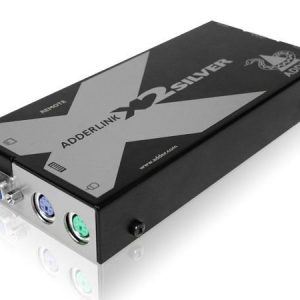 Adder X2-SILVER/P-US KVM and RS232 Extender (Transmitter/Receiver) Kit up to 300m (1000ft)