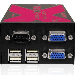 Adder X50-MS2-US AdderLink VGA Multiscreen with Audio/USB Extender up to 150ft