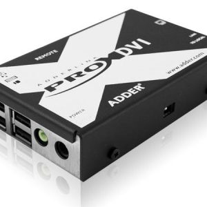 Adder X-DVIPRO-US DVI and 4-port USB Extender over two CATx cables