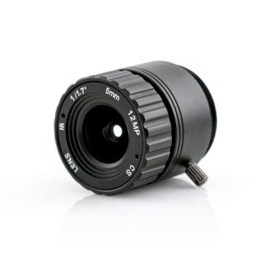Aida CS4K-5.0F 4K CS Mount 5mm 12 Mega-Pixel Lens