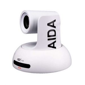 Aida PTZ-NDI-X18W Imaging Full HD NDI/HX Broadcast PTZ Camera with 18x Optical Zoom (White)