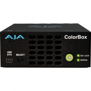 AJA COLORBOX-R0 Inline HDR / SDR Color Converter 12G-SDI 4K 12-bit 4:4:4 30p 10-bit 4:2:2 60p 33pt 3D LUT ACES