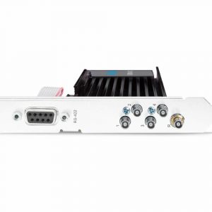 AJA CRV44-12G-R0-01 12G-SDI PCIe 3.0 x4 Ch I/O Card - Short Bracket w/ Fan - Active Cooling - with HDBNC Cables