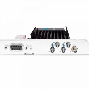 AJA CRV44-12G-R0-13 8-Lane 12G-SDI PCIe 3.0 x 4 Ch I/O Card – Tall Bracket – Fanless Passive Cooling – HDBNC with Cables