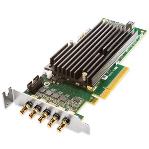 AJA CRV44-S-NCF Corvid 44 with low profile PCIe bracket and passive heat sink/no cables