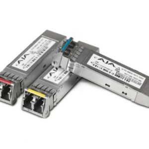 AJA FiberLC-TR-12G 1-Channel 12G-SDI Single Mode LC Fiber Transceiver SFP