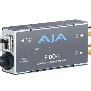 AJA FiDO-T-MM 1-Channel 3G-SDI to Multi-Mode LC Fiber Transmitter