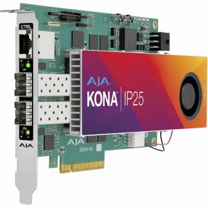 AJA KONA-IP25-R0 SDI to SMPTE ST 2110 IP Bidirectional Converter