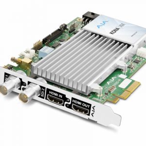 AJA KONA-XM-P-R0 12G-SDI and HDMI 2.0 Ultra Low Latency PCIe card, no Fan, Passive Cooling