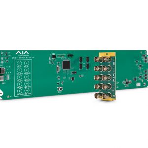 AJA OG-3GDA-2X4 openGear 2×4 or 1×8 3G-SDI Reclocking Distribution Amplifier with DashBoard Support