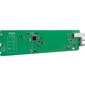 AJA OG-FiDO-T-12G-ST openGear 1-Channel 12G-SDI to Single Mode ST Fiber Transmitter