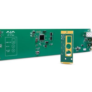 AJA OG-FIDO-T openGear 1-Channel 3G-SDI to Single Mode LC Fiber Extender (Transmitter) with DashBoard Support