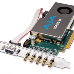 AJA CRV44-T-NC1 8-Lane PCIe 2.0 / 4-Channel SDI I/O / Independent I/O / 4K UltraHD / Tall Bracket / No Cables