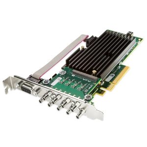 AJA CRV88-9-T-CCF 8-Lane PCIe 2.0 8x Bidirectional 3G-SDI I/O / Passive Heatsink / Dual 4K 50/60p