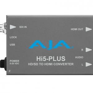 AJA HI5-PLUS-R1 3G-SDI to HDMI / PsF to Progressive / Deep Color RGB / 1m HDMI Cable