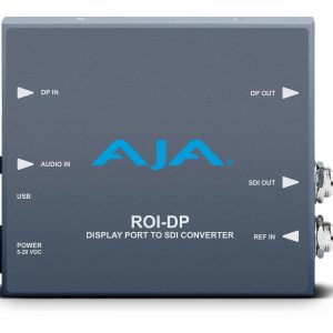 AJA ROI-DP-R0 DisplayPort to 3G-SDI Converter / Region of Interest Scaling / DP Loop Through