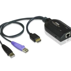 Aten KA7168 HDMI USB Virtual Media KVM Adapter Cable with Smart Card Reader