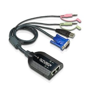 Aten KA7178 USB VGA/Audio Virtual Media KVM Adapter with Dual Output