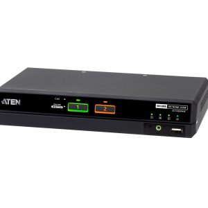 Aten CS1142DPH4C 2-Port USB 5K DisplayPort/HDMI Dual Display Universal Secure KVM Switch