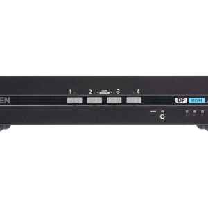Aten CS1144DP4 4-Port USB DisplayPort Dual Display Secure KVM Switch PSD PP v4.0 TAA