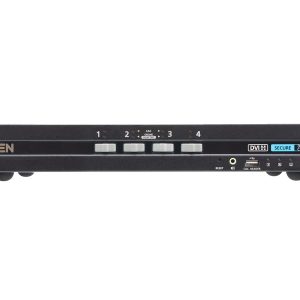 Aten CS1184D4C 4-Port USB DVI Secure KVM Switcher CAC / PSD PP v4.0 / TAA / 4K