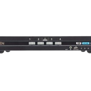 Aten CS1184DP4C 4-Port USB DisplayPort Secure KVM Switch CAC PSD PP v4.0 TAA
