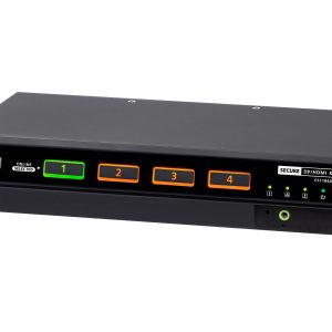 Aten CS1184DPH4 4-Port USB 5K DisplayPort/HDMI Universal Secure KVM Switch (PSD PP v4.0 Compliant)