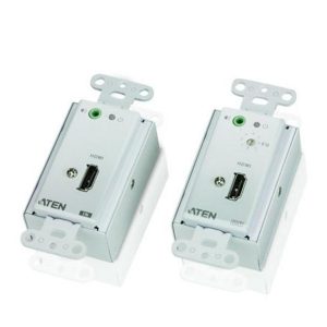 Aten VE806 HDMI Over Cat 5 Wall Plate Extender (Transmitter/Receiver) Kit