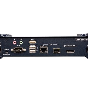 Aten KE9950R 4K DisplayPort Single Display KVM over IP Extender (Receiver) with Audio/Serial/SFP Fiber