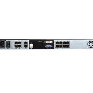 Aten KL1108VN 8-Port Cat 5 Dual Rail LCD KVM over IP Switch 1 Local/1 Remote User Access