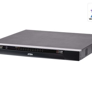 Aten KN4024VB 1-Local/4-Remote Shared Access 24-Port Multi-Interface Cat 5 KVM over IP Switch