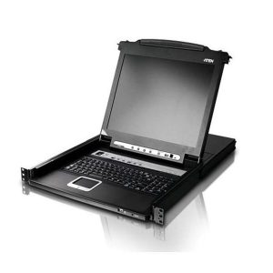 Aten CL5708M 8-Port 17in Single Rail LCD KVM Console