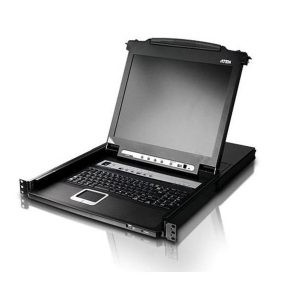 Aten CL5708N 8-Port 19in Single Rail LCD KVM Console