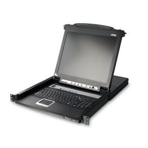 Aten CL5716M 17in 16-Port Single Rail LCD KVM Console