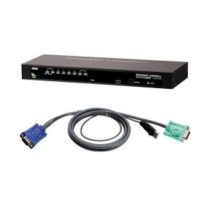 Aten CS1308KIT CS1308 8-Port USB PS/2 KVM Switch with 8 USB Cables