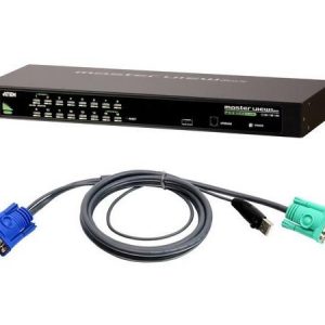 Aten CS1316KIT 16-Port USB/PS2 KVM Switch with 16 USB Cables Kit