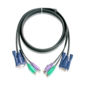 Aten 2L5005P Slim HDB/ PS/2 KVM Cable (16 ft)