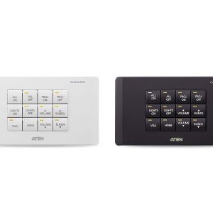 Aten VK0200TTK 12-Button Control Pad EU 2-Gang / PoE / RS-232 / Relay / Ethernet / KNX