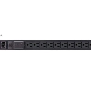 Aten PE0110SA 10-Outlet 1U Rack PDU / Surge Protection / NEMA 5-15R / Aluminum / 10ft Cord