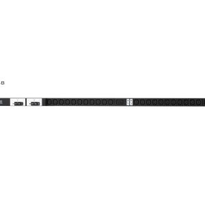 Aten PE0324B 24-Outlet 0U 30A Basic PDU with Surge Protection, (100v-120v) with Nema L6-30 Power Plug