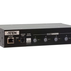 Aten PE4104G 4-Outlet IP Control Box / IEC C13 Outlets / TCP/IP Remote Power Control / Power Sequencing