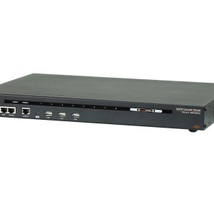 Aten SN0108COD 8-Port Serial Console Server with Dual Power/LAN/DC Power