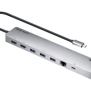 Aten UH3240 11-in-1 USB-C Multiport Dock with Power Pass-Through