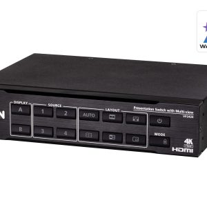 Aten VP2420 4 x 2 True 4K HDMI Presentation Switch with Multi View